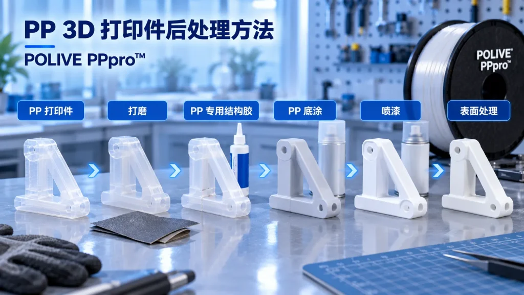 pp-3d-printed-part-post-processing-sanding-painting